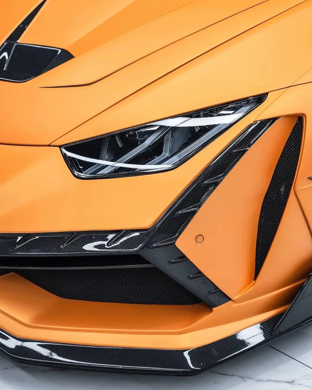 L Style WBK EVO Body Kits for Huracan LP580 LP610 Dry Carbon Fiber Front Lip Side Skirt Rear Diffuser Hood Fender